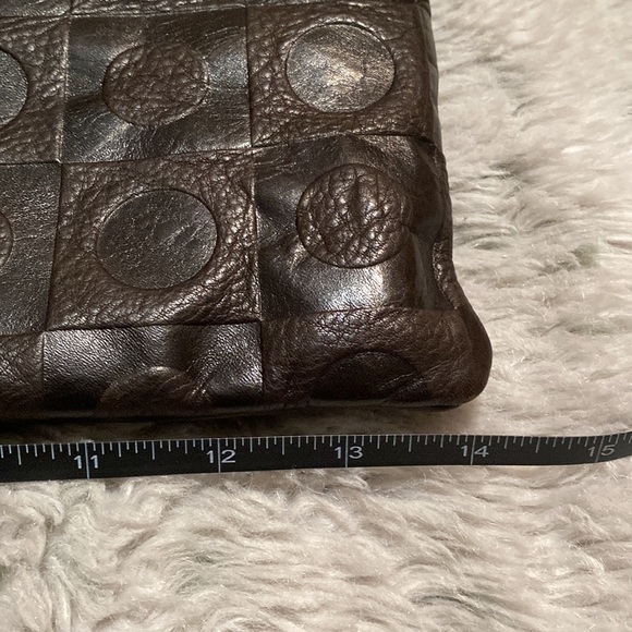 NWOT gorgeous Dark brown leather handbag - Picture 6 of 16